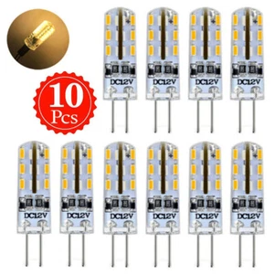 10x G4 LED Bulb Corn Light 3W DC 12V Warm White Capsule Replace Halogen Lamp - Picture 1 of 9