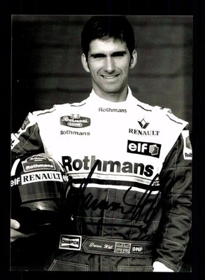 Damon Hill Autogrammkarte Formel 1  Weltmeister - Bild 1 von 2