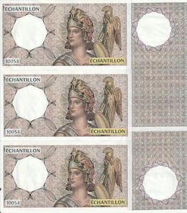 FRANCE   5 BILLETS    BANQUE DE FRANCE ECHANTILLON                      T 00097 - Imagen 1 de 1