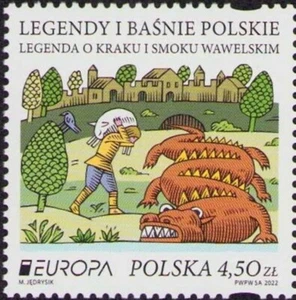 POLAND 2022 Europa CEPT - MNH - Bild 1 von 1
