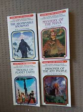 4x Choose Your Own Adventure Books Trouble On Planet Earth & Mystery Of Maya