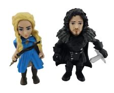 The Loyal Subjects Game of Thrones Jon Snow & Daenerys 3/25" Vinyl Figures