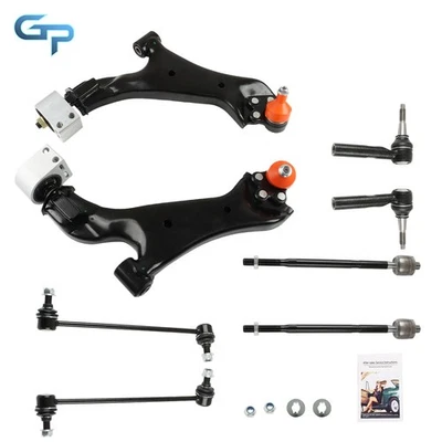 8pcs Front Lower Control Arms w/Ball Joints for Chevrolet Equinox 2010-2017 Foto 1 de 4