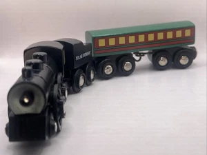 Tren de madera Brio motor POLAR EXPRESS, TENDER Y AUTOBÚS DE PASAJEROS #33426 LEER - Imagen 1 de 8