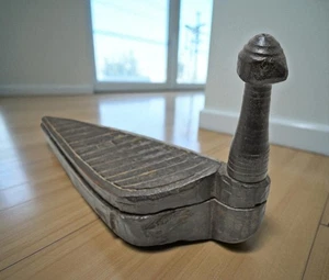 Antike Gewürzdose aus Holz Geschirr original alt handgeschnitzt - Bild 1 von 7