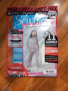Love Sewing,# 149, Sew Summer Dresses,Trousers,Skirt, Bag + Get 3 FREE Patterns - Picture 1 of 2