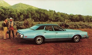 1973 Mercury Montego 4-door Postcard Dealer Penoyer Central Square, NY  K10 - Picture 1 of 2