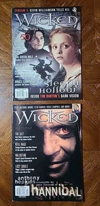 WICKED magazine, Lot of 2. Premiere Vol 1 #1 Sleepy Hollow, Vol 3 #1 Hannibal - Bild 1 von 6