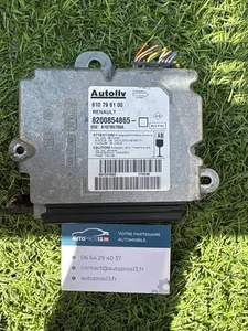 AIRBAG RECHNER GEHÄUSE AIRBAG LEER RENAULT CLIO 3 610795700 8200854865 - Bild 1 von 4