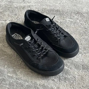 Hey Dude Cody Shoes Canvas Men's 12 Black Low Top Casual Essentials - Picture 1 of 9