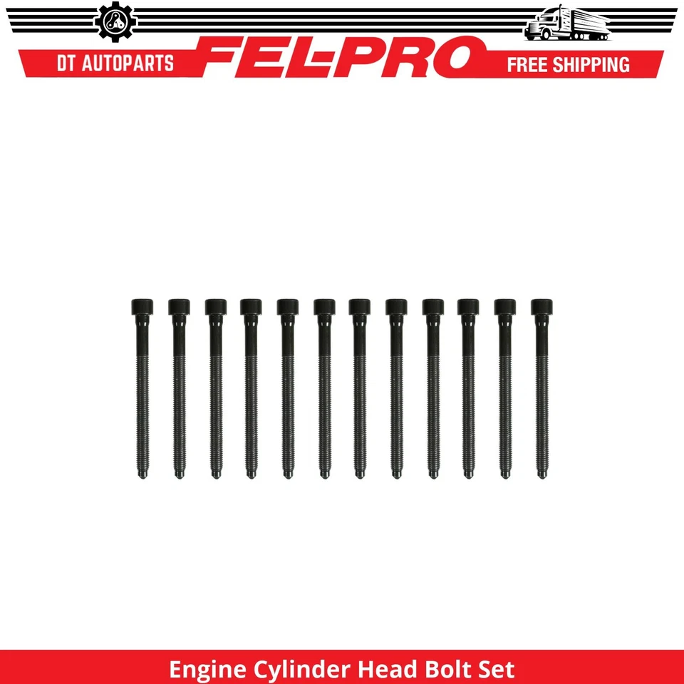 Juego de pernos de culata de motor Fel-Pro 2007 para Volkswagen GTI 2006-2014 2,0 L L L4 Foto 1 de 1