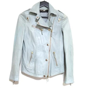 Gucci Lammleder Double Rider Jacke Größe 40 r4_0707 - Bild 1 von 12