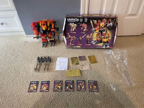 Transformers G1 Predaking remake D-78 2004 Cover