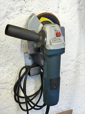 Wandhalter für Winkelschleifer Trennschleifer Flex Edelstahl Halterung  - Bild 1 von 3