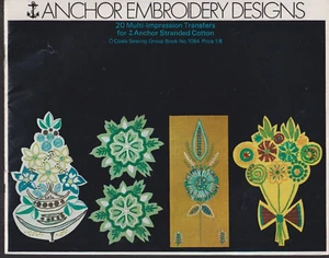 Anchor Embroidery Designs 20 Multi-Impression Transfers (Pattern 16 Missing) - Picture 1 of 4