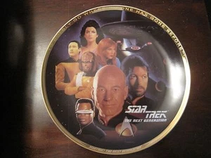 STAR TREK HAMILTON PLATES-- 7 IN ALL - Picture 1 of 8