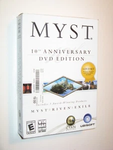 Myst 10th Anniversary DVD Edition w/Riven,Exile Windows/Mac Ubisoft - Picture 1 of 3