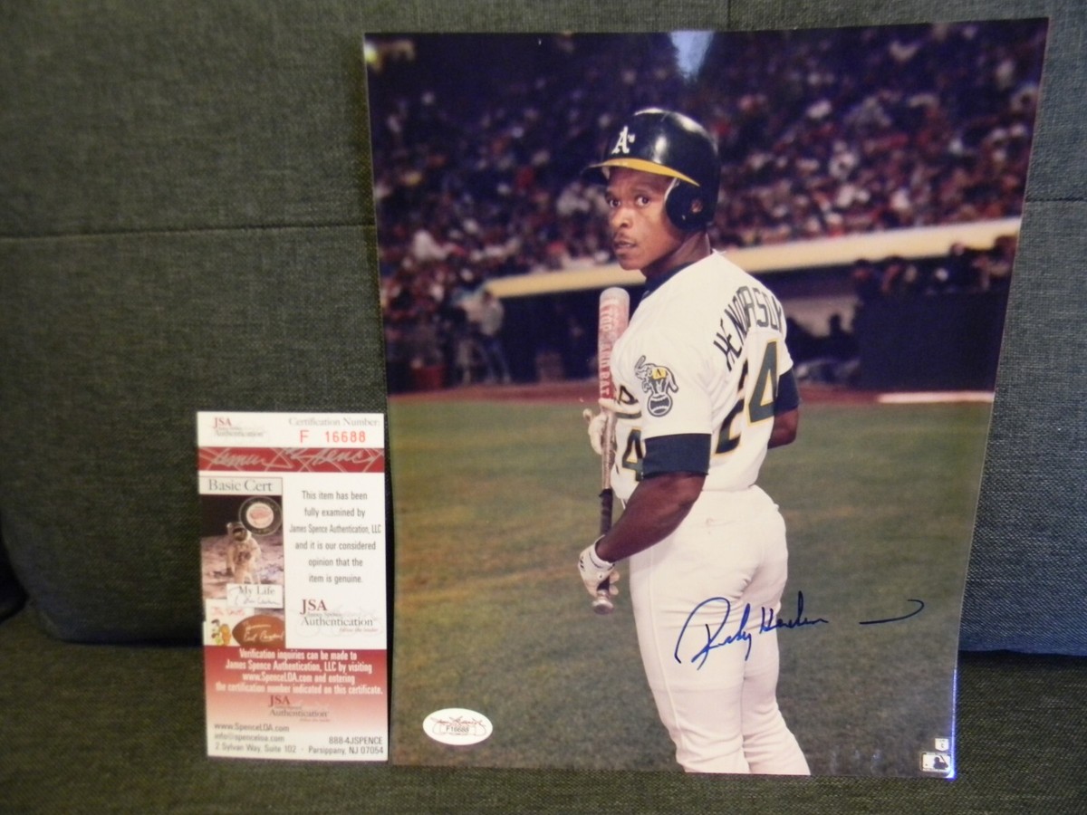 Rickey Henderson MLB Original Autographed Photos for sale | eBay