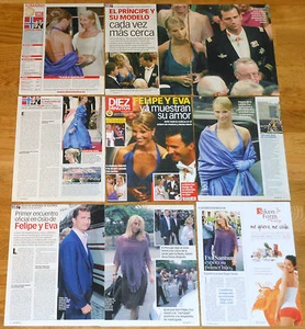 Eva Sannum Spanish Clippings Magazine Photos King Philip Royalty Royal Spain - Picture 1 of 2