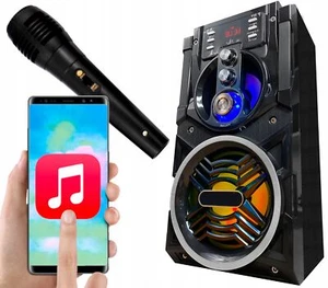 ALTAVOZ BLUETOOTH PORTÁTIL CAJA DE FIESTA BARRIL PRO BT 800W KARAOKE LED USB SD - Imagen 1 de 12