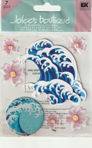 Adesivi 3D Jolee's Boutique HIBISCUS WAVES HAWAII tema 79049 SPEDIZIONE GRATUITA VELOCE! - Foto 1 di 1