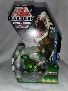 New - NEO TROX - Bakugan EVOLUTIONS Platinum Series Figure GREEN True Metal - Picture 1 of 1