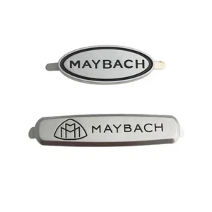 Insignia de afinación de asiento delantero emblemas logotipo “MAYBACH” de metal para Mercedes Benz - Imagen 1 de 11