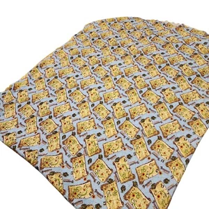 Boys Throw Blanket Pirates Treasure Map Lightweight Handmade 70 × 64 - Picture 1 of 8
