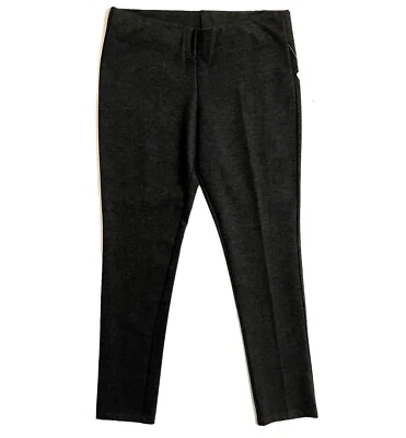 Lauren Ralph Lauren Stretch Slim Pants dark Grey Legging Ankle SZ PM NWT $79 - Image 1 of 4