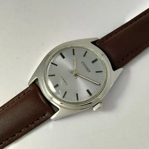 Citizen NOS Hand winding watch, Gray Dial, Rare vintage Classic* Japan Made*2520 - Picture 1 of 7