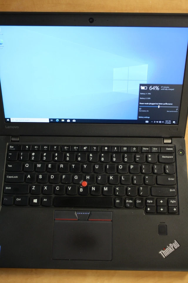 Portátil Lenovo ThinkPad X270 procesador i5 con Windows 10 Professional instalado Foto 1 de 1