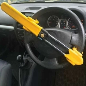 HEAVY DUTY Car steering Wheel lock high security anti theft hook van hook BNIB - Picture 1 of 4