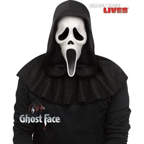 Ghost Face 25th Anniversary Mask Ghostface Halloween Party Scream Movie Masks - Image 1 of 1
