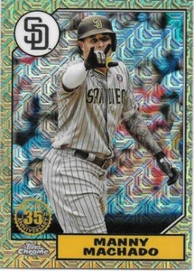 2022 TOPPS MANNY MACHADO 1987 PAQUETE PLATEADO MOJO - PADRES SAN DIEGO - #T87C-44 - Imagen 1 de 1