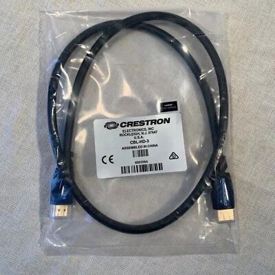 Crestron Certified CBL-HD-3 HDMI® Interface Cable,18 Gbps, 20 ft (1.8 m) 6503564 - Image 1 of 4