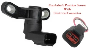 Crankshaft Position Sensor W/Connector Fits Mazda 3 5 6 CX7 MX5 Miata 2006-2015 - Picture 1 of 14
