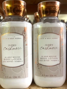 x2 Bath & and Body Works Ivory Cashmere Lotion 8oz Full Size - Original Launch - Picture 1 of 2