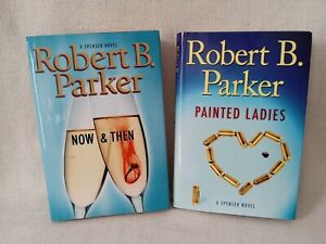 Lot of 2 Robert B. Parker 2 hardcover Now & Then  Painted Ladies  Dust Jacket