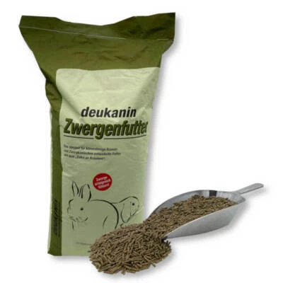 Deukanin Zwergenfutter 25 kg Zwerg Kaninchenfutter Hasenfutter kleine Rassen - Bild 1 von 4