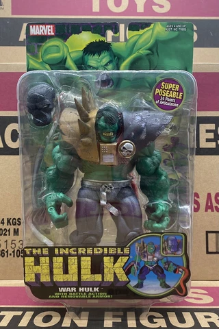WAR HULK Incredible Hulk Classics Marvel Legends Scale Toybiz Action Figure Cover