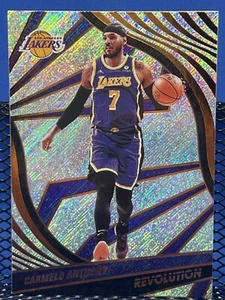 2021-22 Panini Revolution CARMELO ANTHONY Los Angeles Lakers Base 87 - Picture 1 of 2