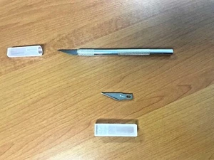 Model Hobby Cutting Precision Crafts Art Knife Exacto X-Acto Razor FREE 6 BLADES - Picture 1 of 5