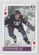 1997-98 Bicycle Hockey Aces Playing Cards Teemu Selanne #JD HOF