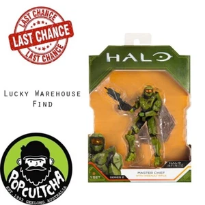 Halo - Master Chief with Assault Rifle World of Halo 3.75” Scale Action Figure - Picture 1 of 5