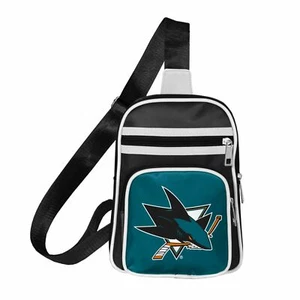 San Jose Sharks NHL Mini Cross Sling Bag - Picture 1 of 5