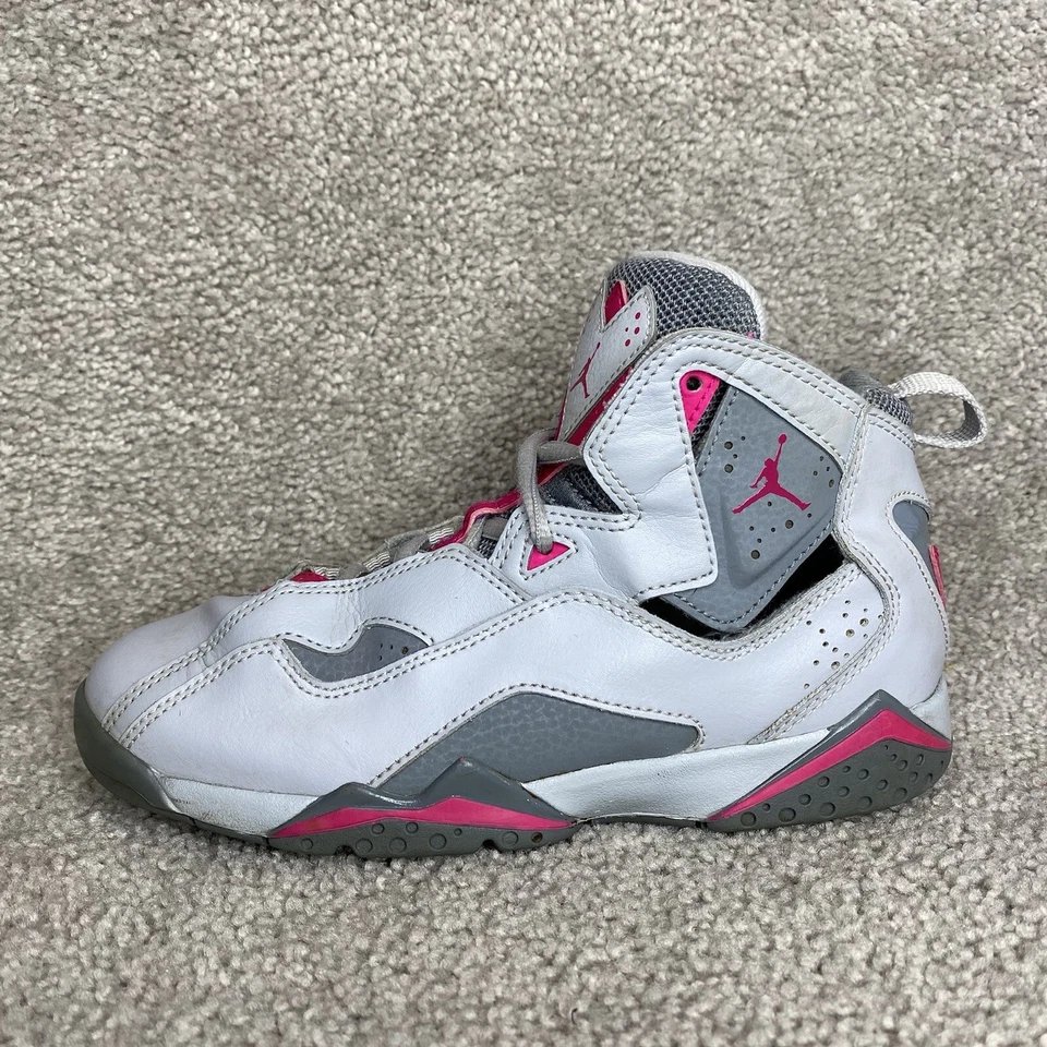 Nike Jordan истинный полет GP Wolf серый смертельно розовый Kid кроссовки молодежи нам размер 3Y - Изображение 1 из 4