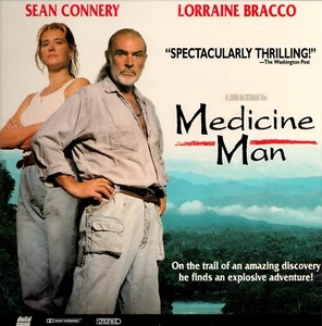 Medicine Man Sean Connery Digital Stereo Laserdisc Movie Widescreen - Picture 1 of 2