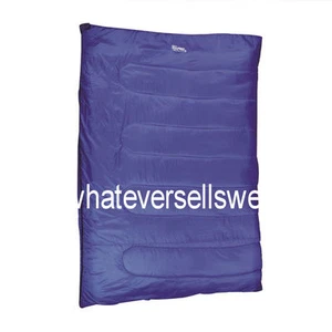 ADULT DOUBLE SLEEPING BAG 2 season 5c is rectangle envelope - Picture 1 of 1