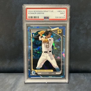 Bowman Draft 2024 cromo zafiro 1er #BDC-22 KONNOR GRIFFIN RC PSA 9 como nuevo - Imagen 1 de 2