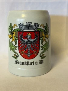 Frankfurt Crest Stein 1976 CS16 Ceramarte Brasilien 5" - Bild 1 von 6